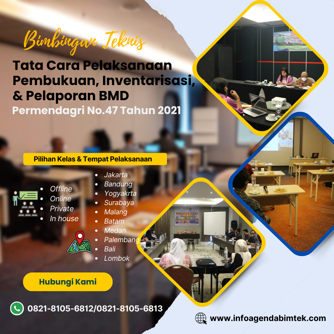 Bimtek Tata Cara Pelaksanaan Pembukuan, Inventarisasi, dan Pelaporan BMD