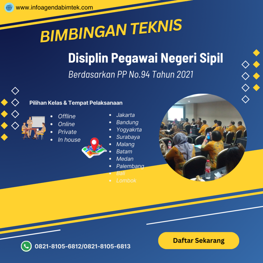 Bimtek Disiplin Pegawai Negeri Sipil