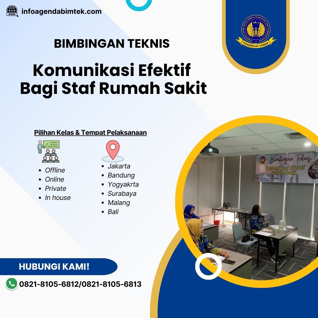 Bimtek Komunikasi Efektif Bagi Staf Rumah Sakit