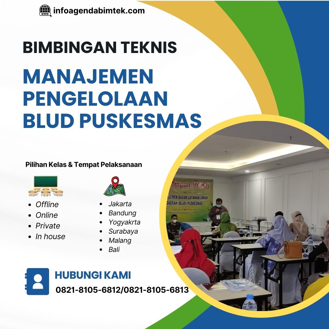 Bimtek Manajemen Pengelolaan BLUD Puskesmas