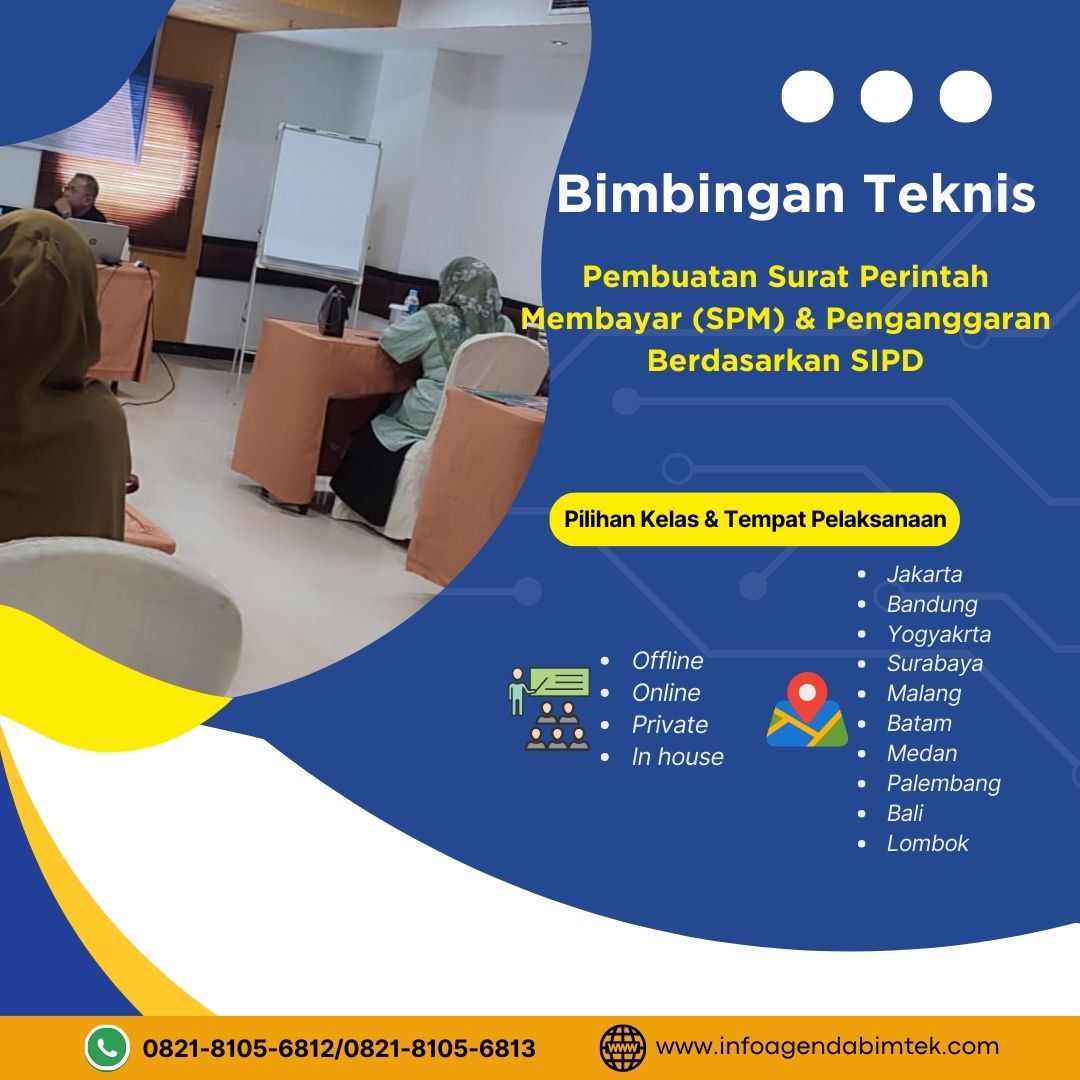 Bimtek Pembuatan Surat Perintah Membayar