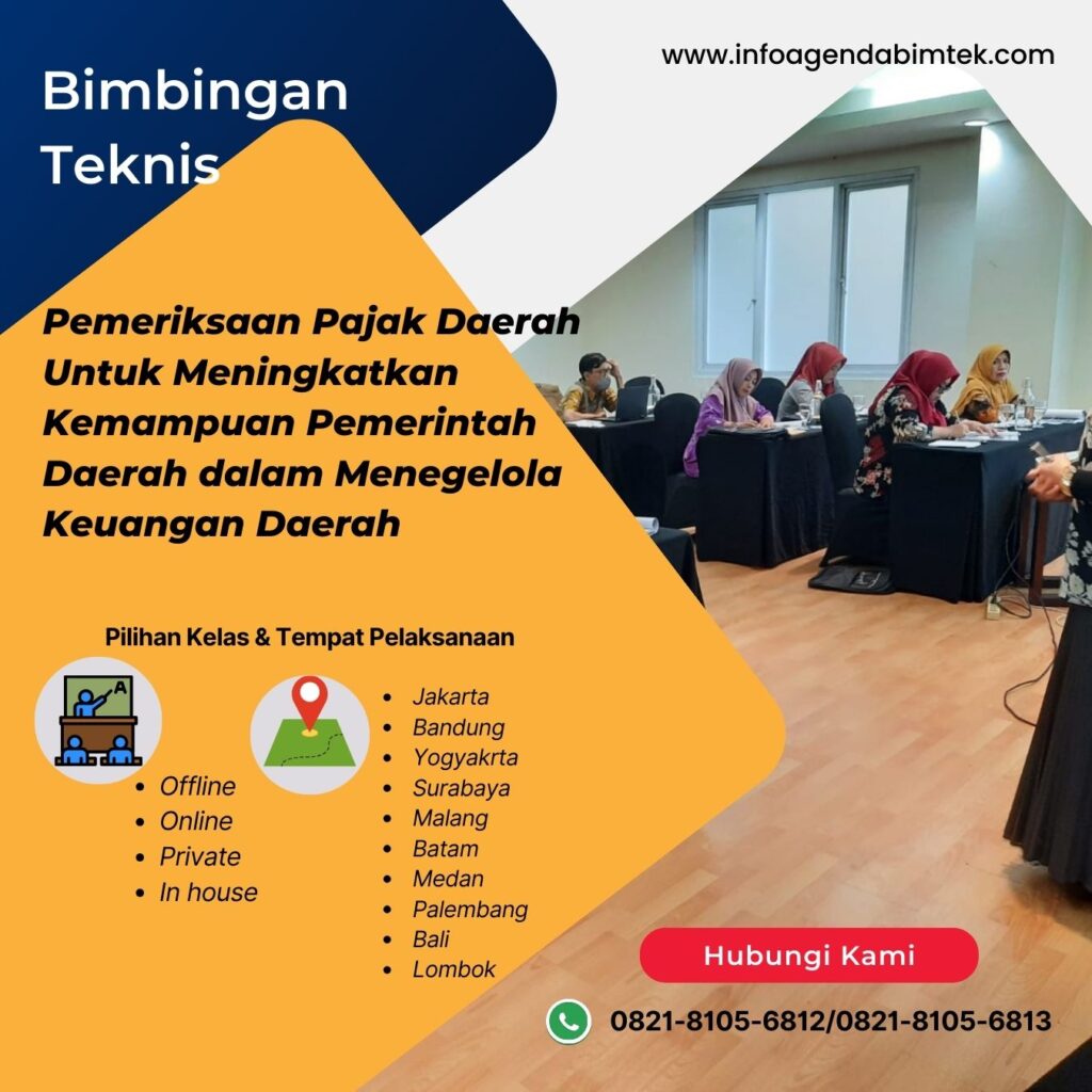 Bimtek Pemeriksaan Pajak Daerah