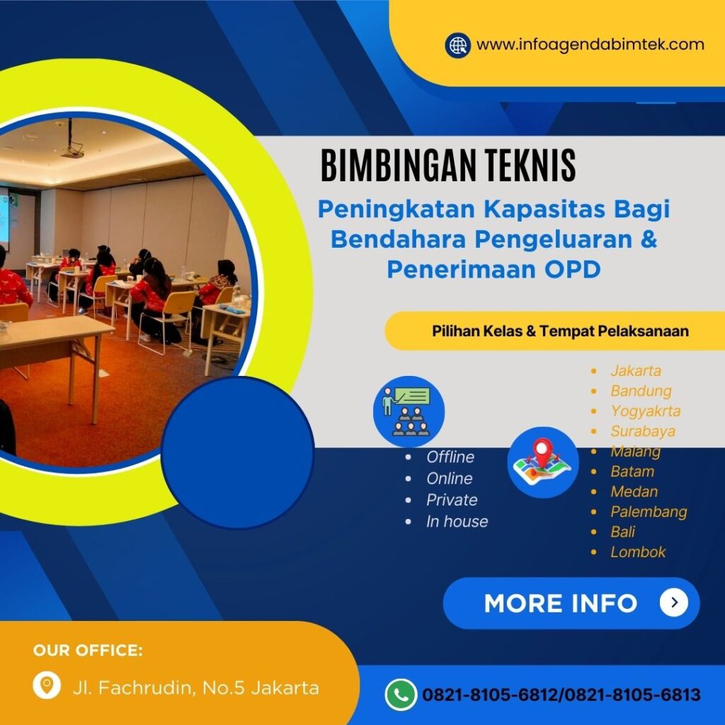 Bimtek Peningkatan Kapasitas Bagi Bendahara