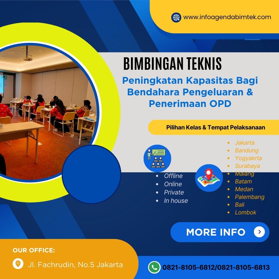 Bimtek Peningkatan Kapasitas Bagi Bendahara