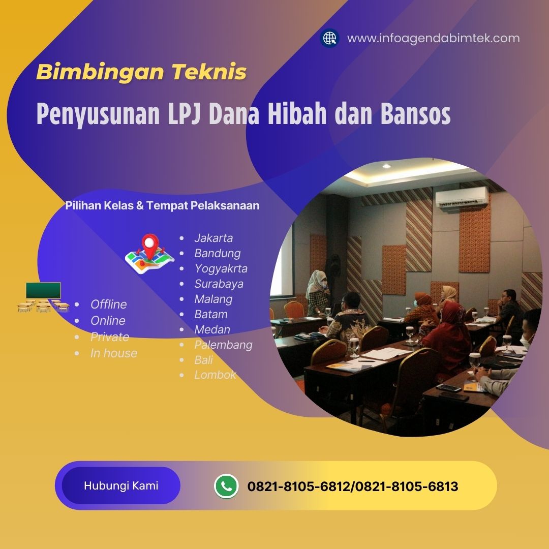 Bimtek Penyusunan LPJ Dana Hibah dan Bansos