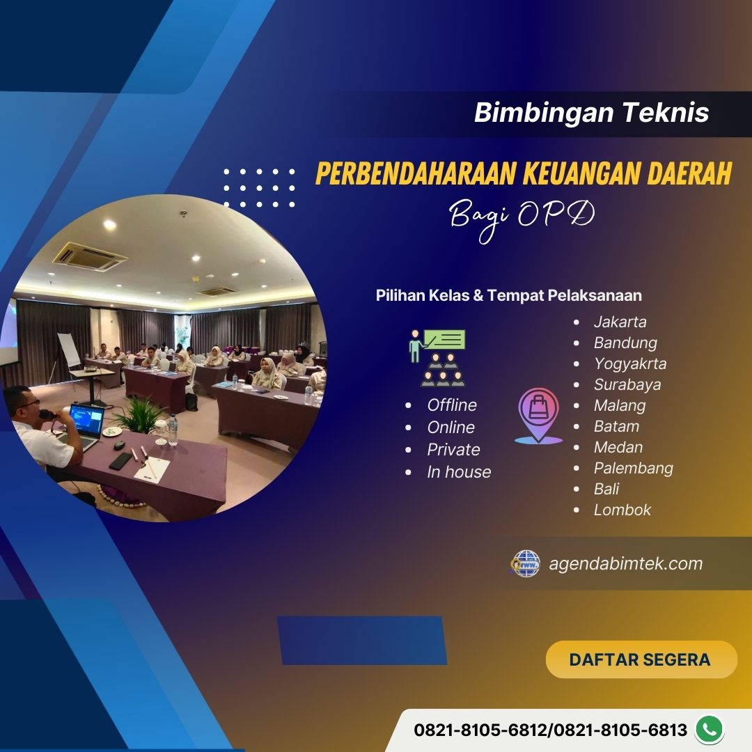 Bimtek Perbendaharaan Keuangan Daerah