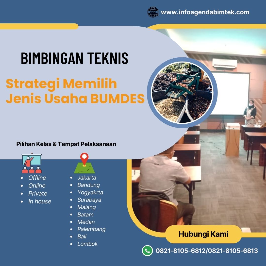Bimtek BUMDES-Strategi Memilih Jenis Usaha BUMDES