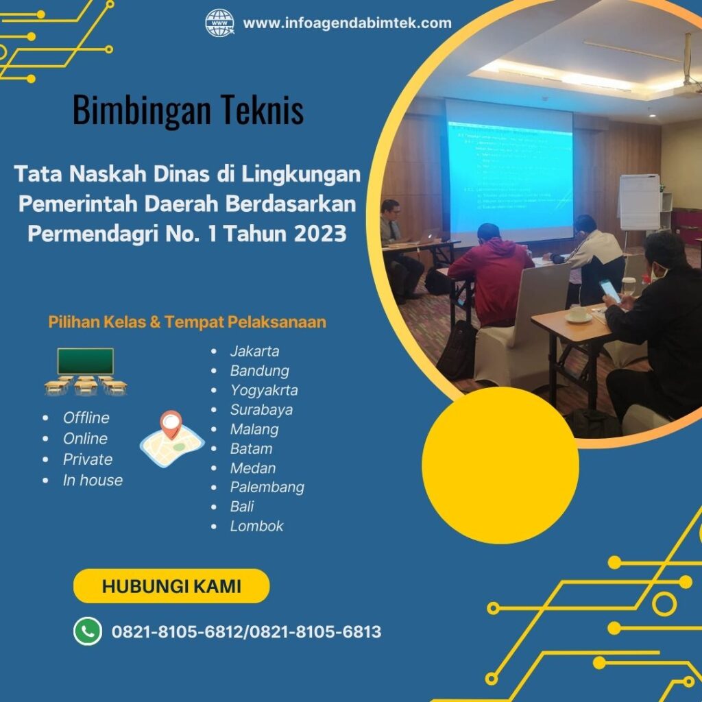 Bimtek Tata Naskah Dinas
