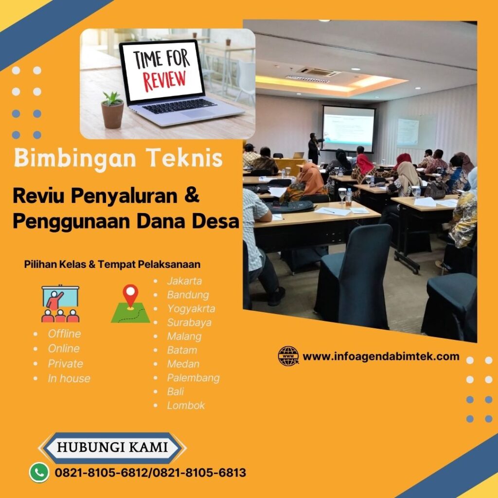 Reviu Penyaluran dan Penggunaan Dana Desa