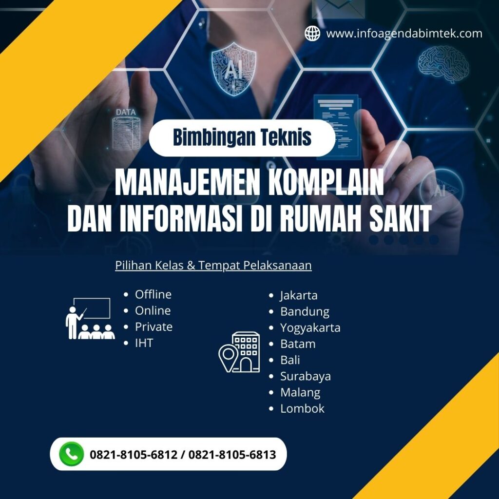 Bimtek Manajemen Komplain dan Informasi Di Rumah Sakit