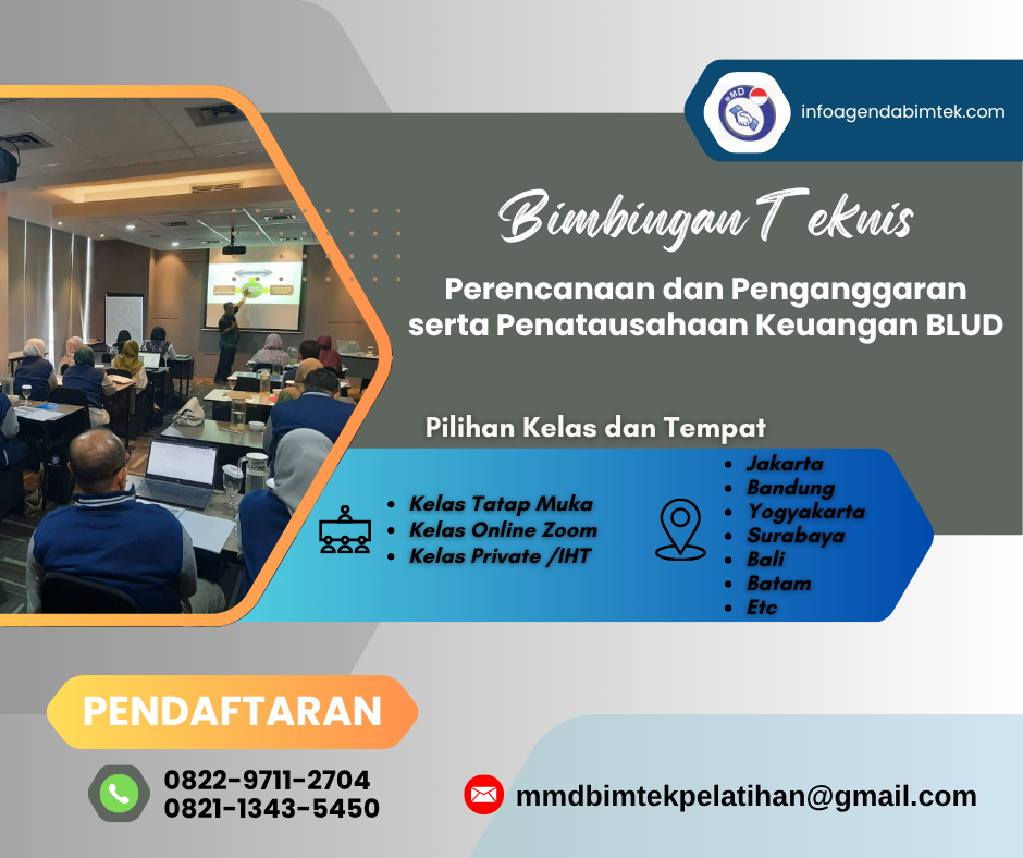 Bimtek Perencanaan dan Penganggaran serta Penatausahaan Keuangan BLUD