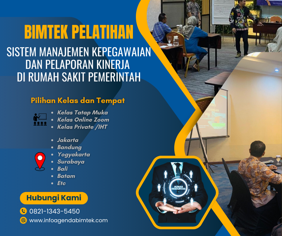 Bimtek Sistem Manajemen Kepegawaian dan Pelaporan Kinerja di Rumah Sakit Pemerintah
