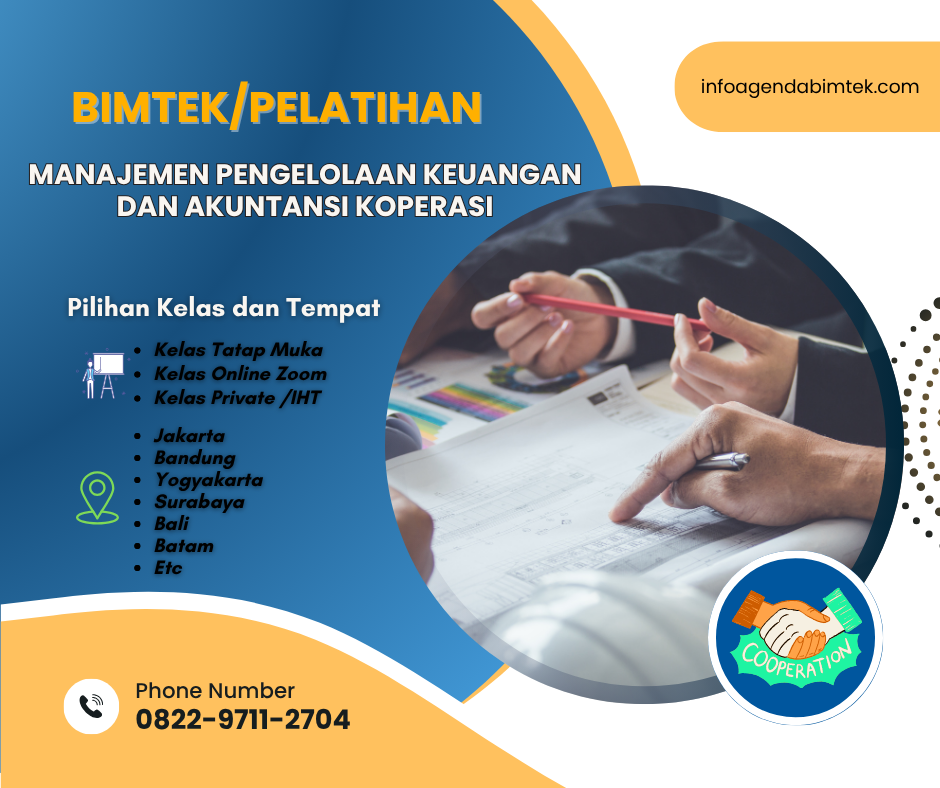 Pelatihan Manajemen Pengelolaan Keuangan dan Akuntansi Koperasi