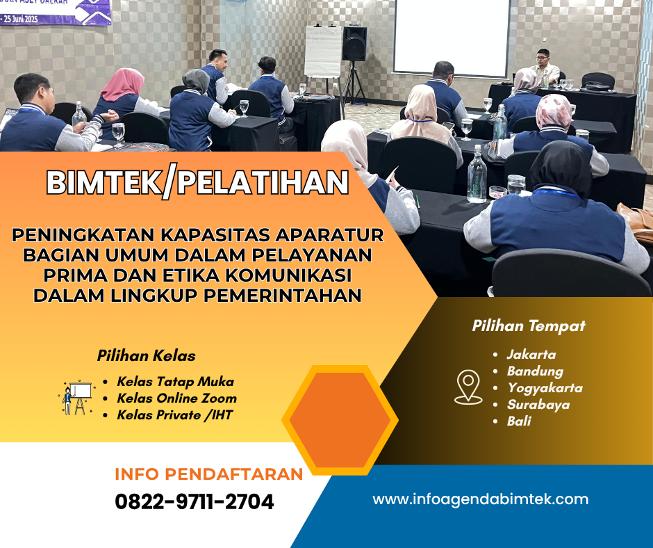 Bimtek Peningkatan Kapasitas Aparatur Bagian Umum