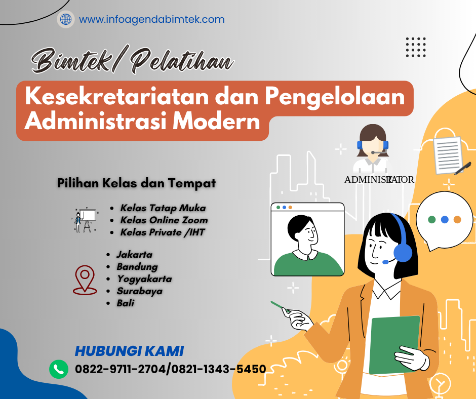 Pelatihan Kesekretariatan dan Pengelolaan Administrasi Modern