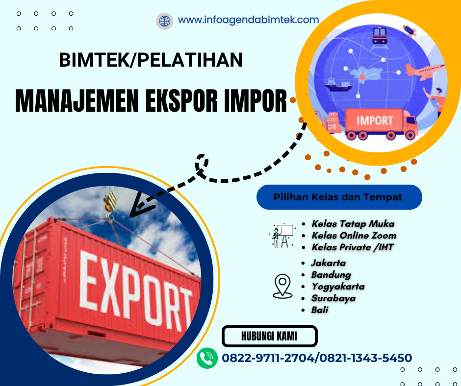 Pelatihan Manajemen Ekspor Impor