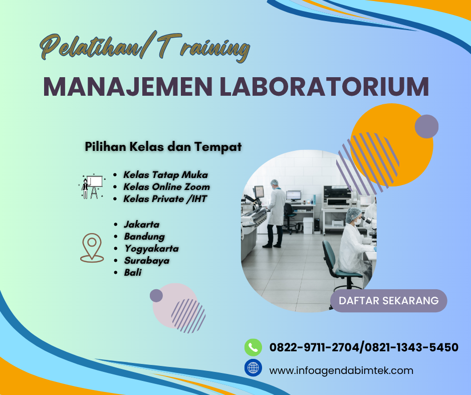 Pelatihan Manajemen Laboratorium