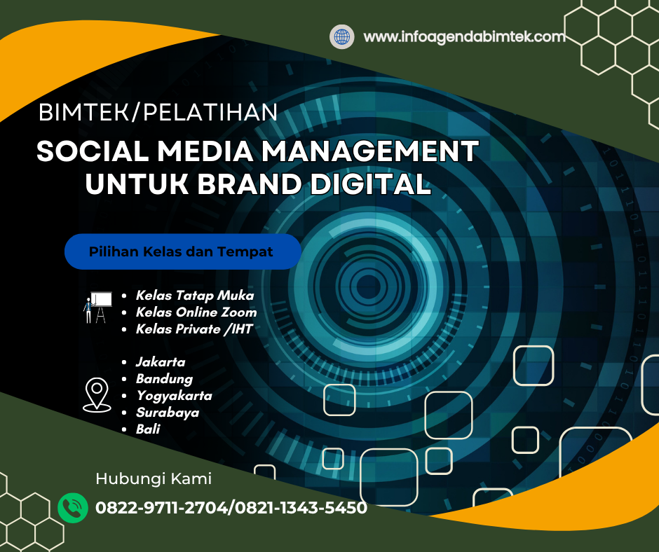 Pelatihan Social Media Management untuk Brand Digital