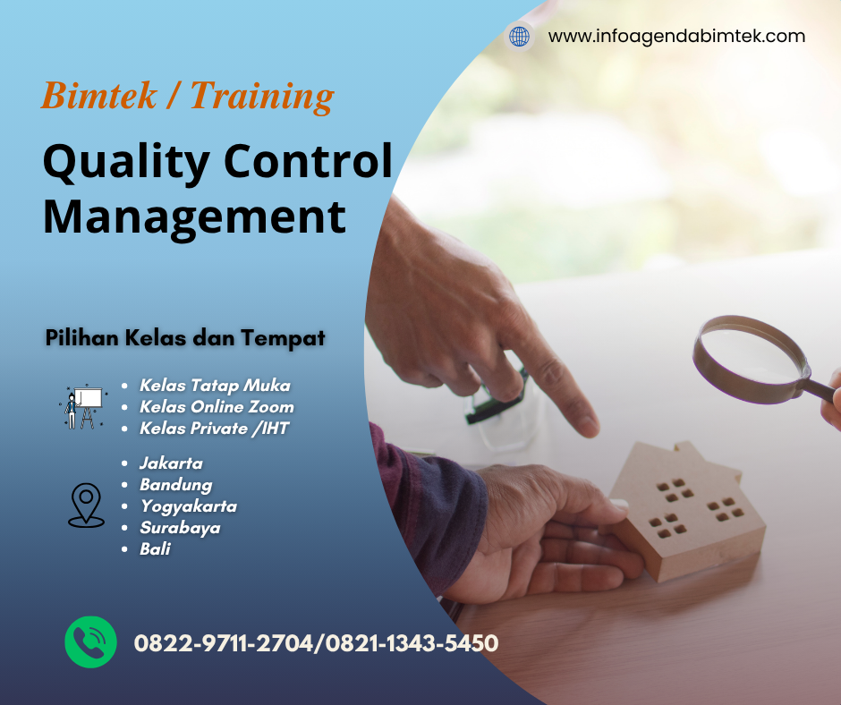 Training Quality Control Management