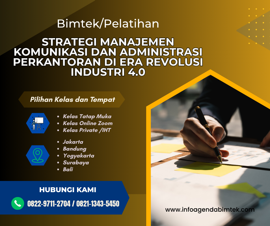Pelatihan Strategi Manajemen Komunikasi dan Administrasi Perkantoran
