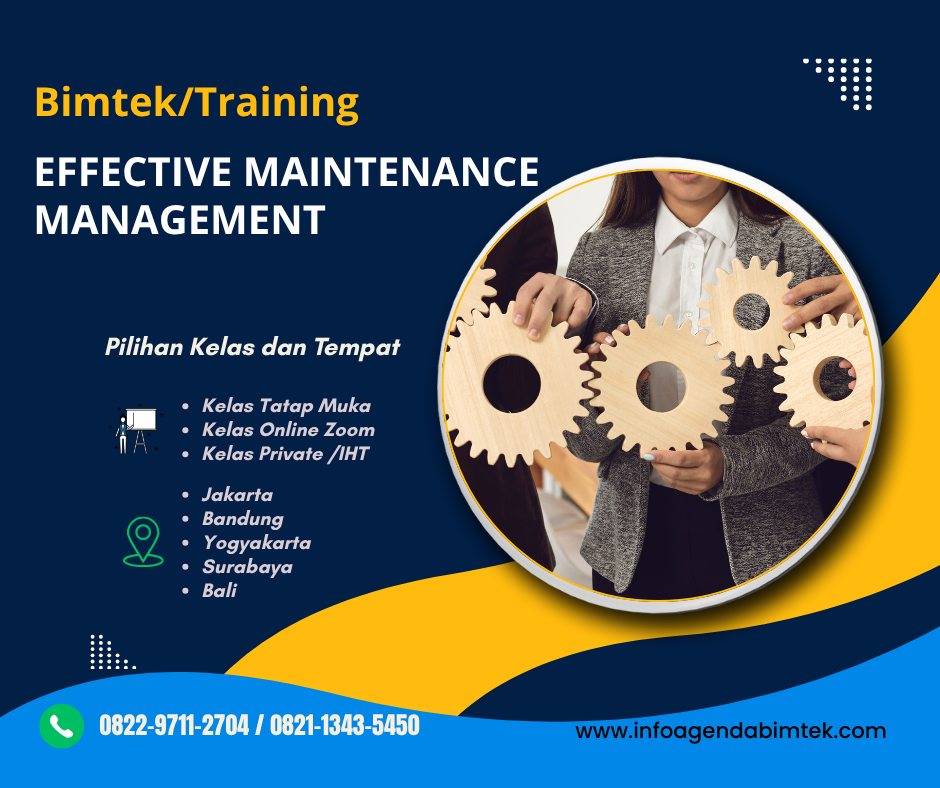 Training Effective Maintenance Management