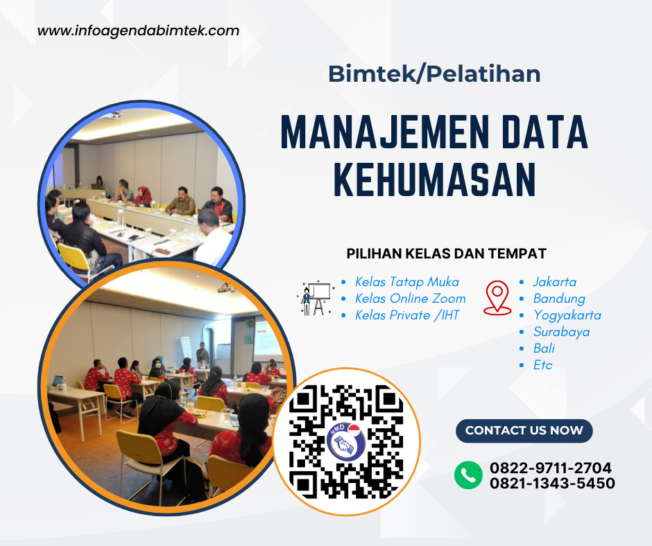 Bimtek Manajemen Data Kehumasan