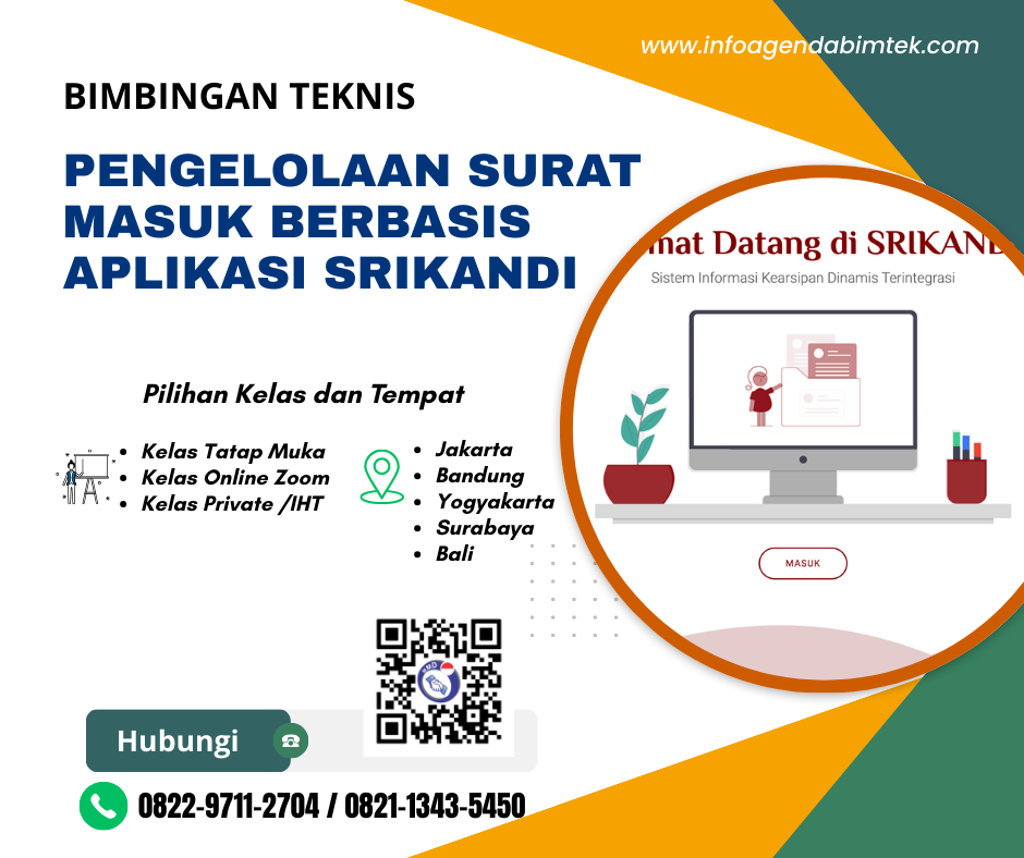 Bimtek Pengelolaan Surat Masuk Berbasis Aplikasi SRIKANDI
