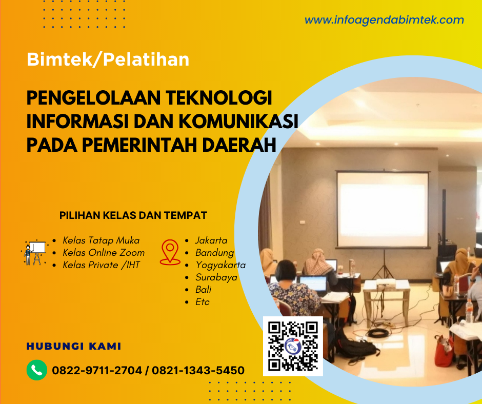 Bimtek Pengelolaan TIK pada Pemerintah Daerah