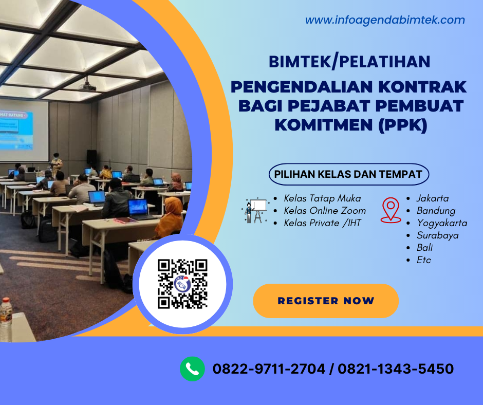 Bimtek Pengendalian Kontrak Bagi Pejabat Pembuat Komitmen