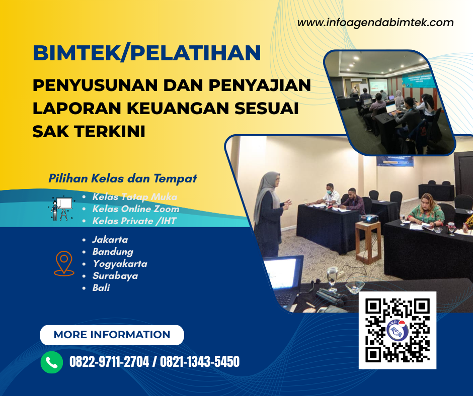 Bimtek Penyusunan dan Penyajian Laporan Keuangan sesuai SAK Terkini