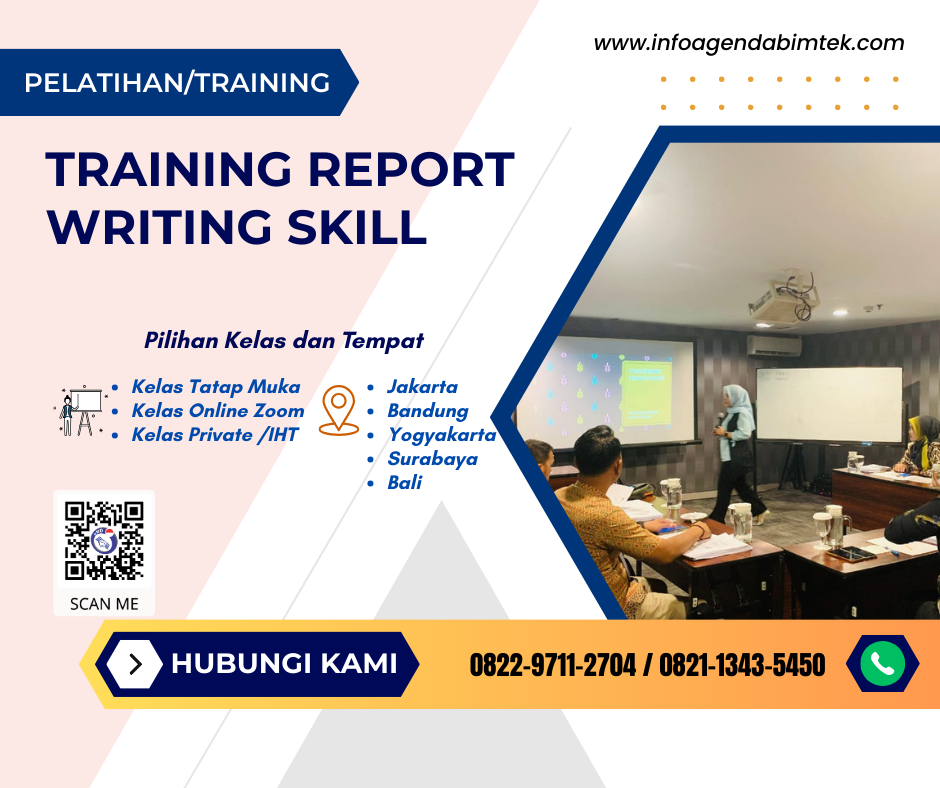 Training Report Writing Skill