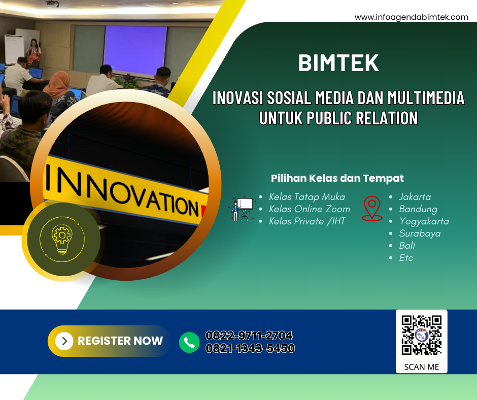 Bimtek Inovasi Sosial Media dan Multimedia untuk Public Relation