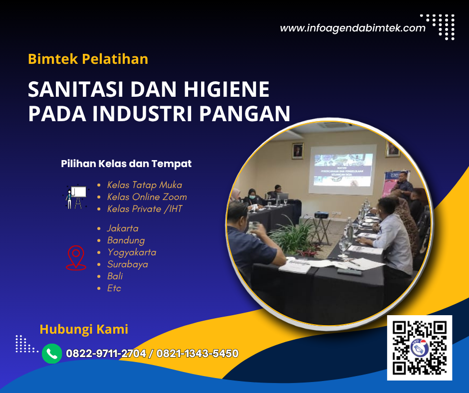 Pelatihan Sanitasi dan Higiene pada Industri Pangan