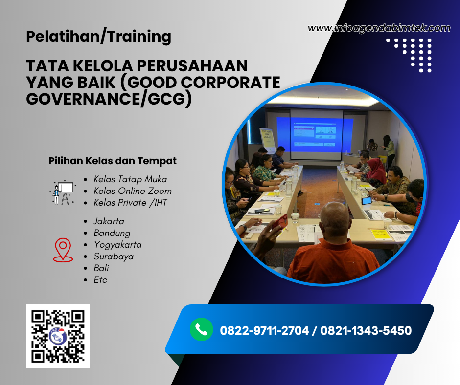 Training Good Corporate Governance (GCG)