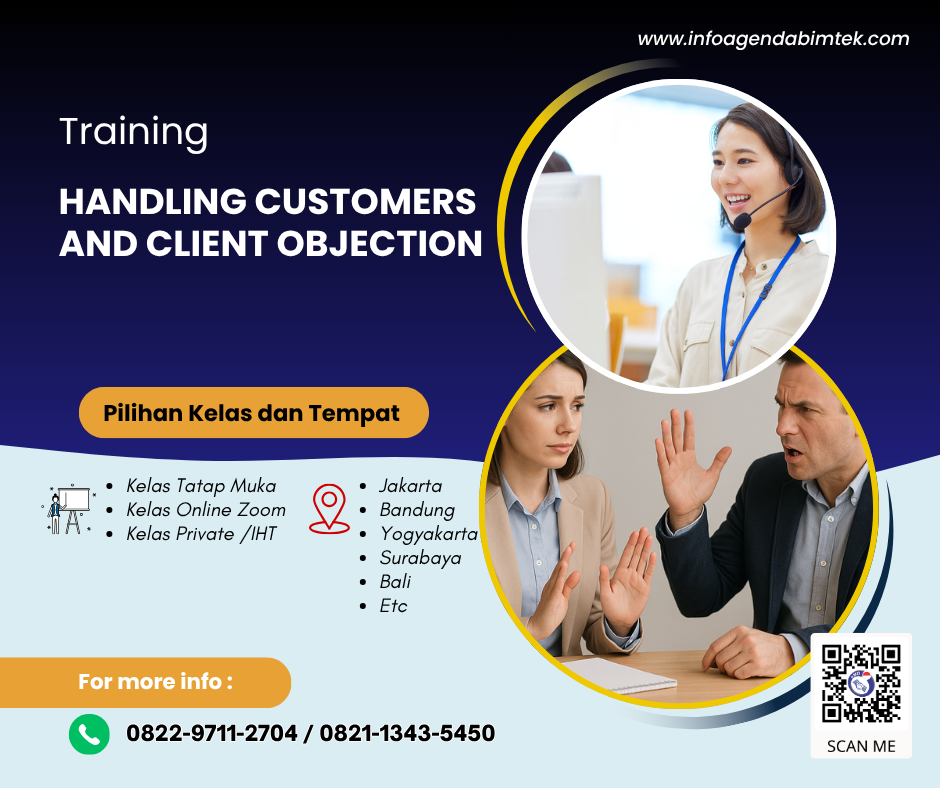 Training Handling Customers and Client Objection