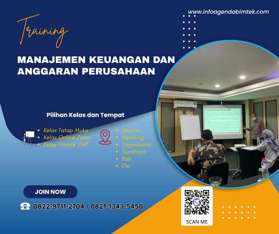Training Manajemen Keuangan dan Anggaran Perusahaan