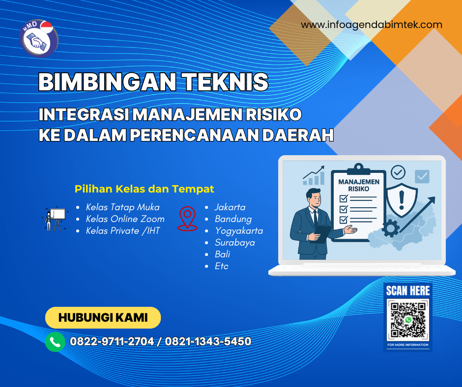 Bimtek Integrasi Manajemen Risiko Ke Dalam Perencanaan Daerah