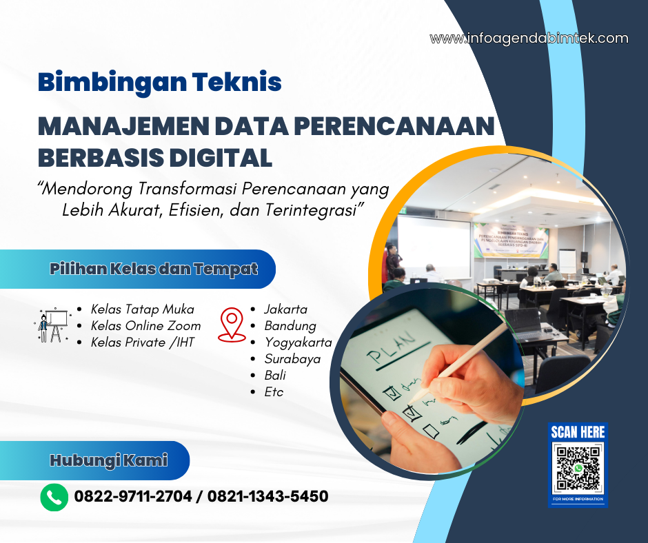 Bimtek Manajemen Data Perencanaan Berbasis Digital