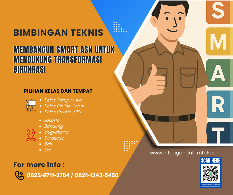Bimtek Membangun SMART ASN untuk Mendukung Transformasi Birokrasi