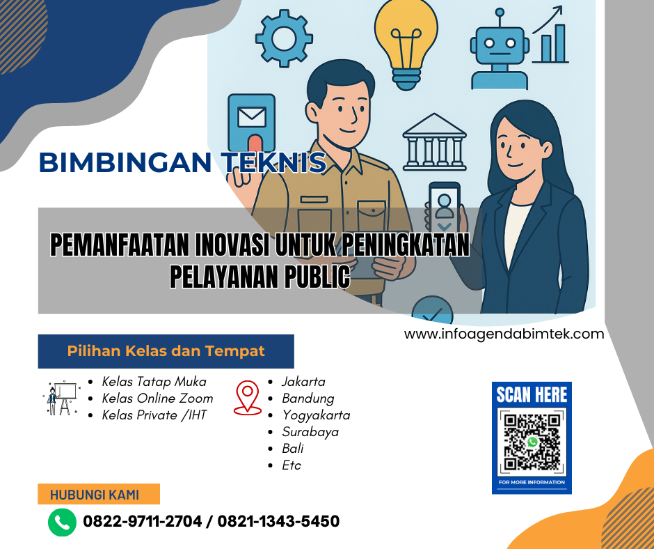 Bimtek Pemanfaatan Inovasi untuk Peningkatan Pelayanan Public