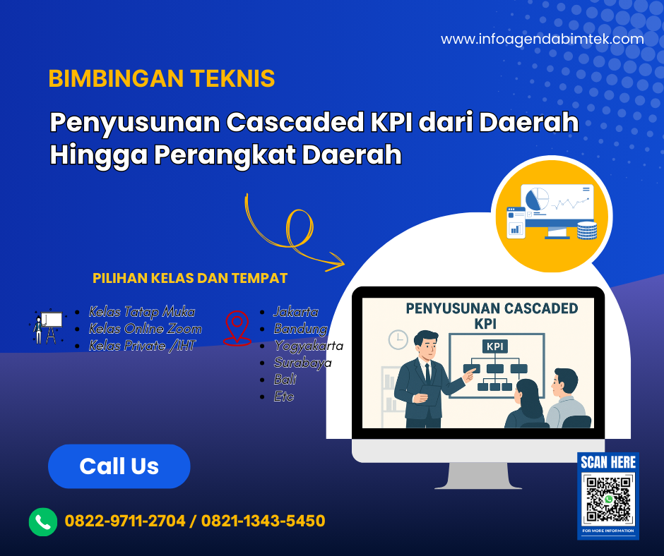 Bimtek Penyusunan Cascaded KPI dari Daerah Hingga Perangkat Daerah