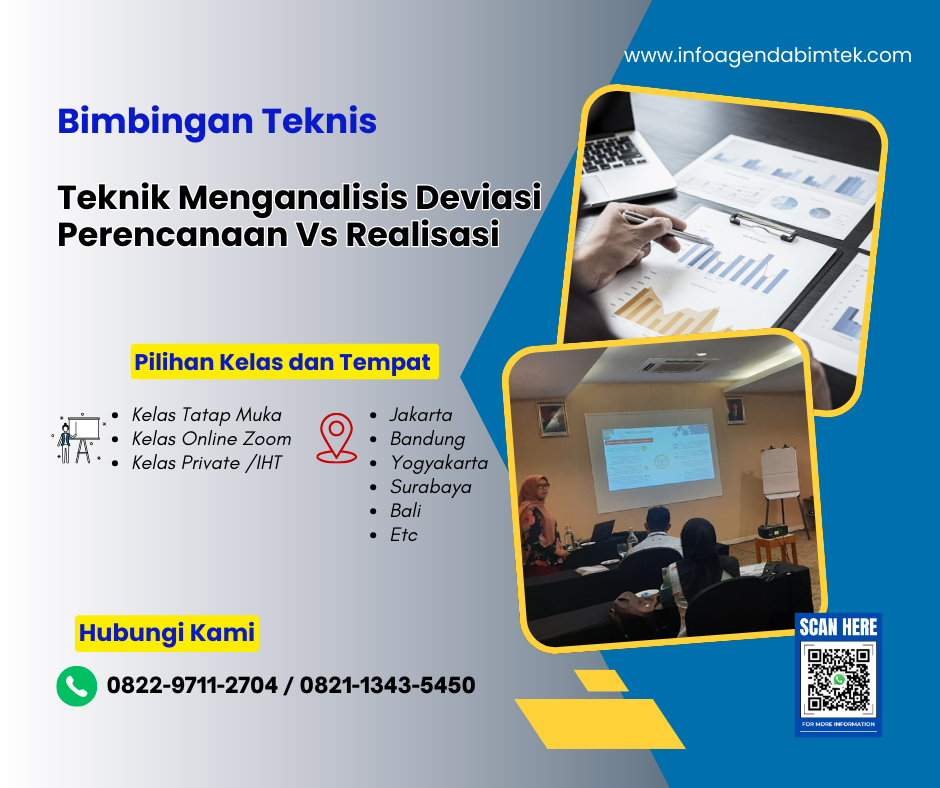 Bimtek Teknik Menganalisis Deviasi Perencanaan Vs Realisasi
