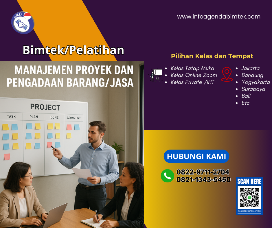 Pelatihan Manajemen Proyek dan Pengadaan Barang dan Jasa