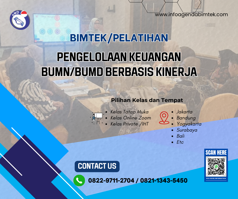 Pelatihan Pengelolaan Keuangan BUMN BUMD Berbasis Kinerja