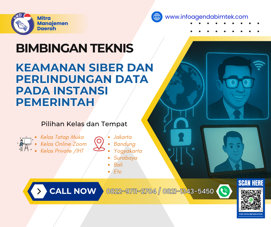 Bimtek Keamanan Siber dan Perlindungan Data pada Instansi Pemerintah