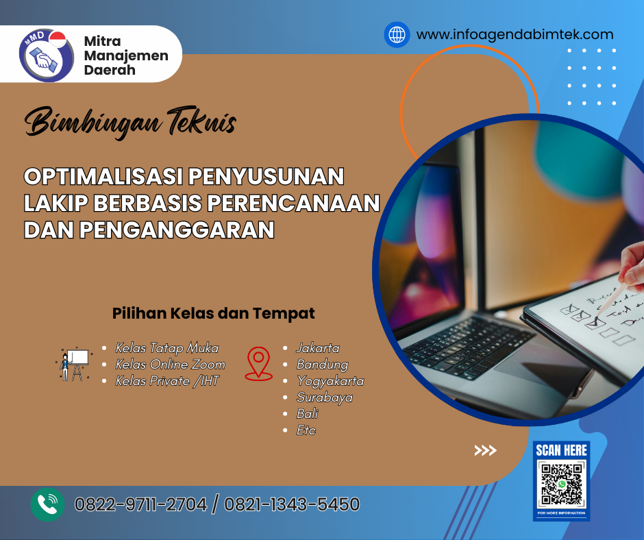 Bimtek Optimalisasi Penyusunan LAKIP Berbasis Perencanaan dan Penganggaran