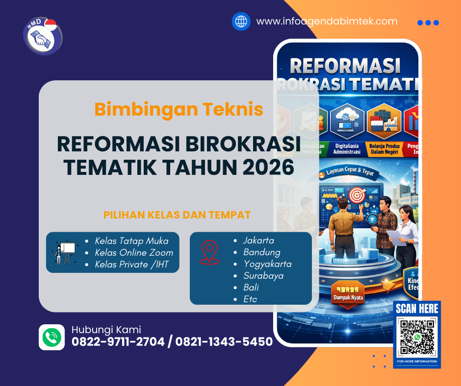 Bimtek Reformasi Birokrasi Tematik Tahun 2026