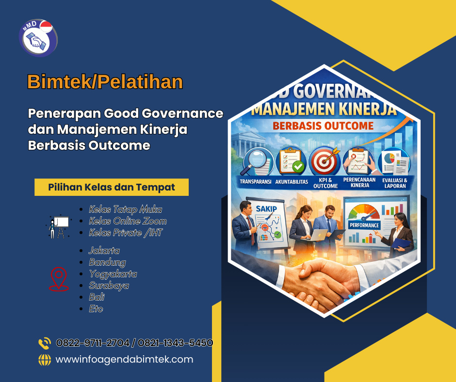 Pelatihan Penerapan Good Governance dan Manajemen Kinerja Berbasis Outcome