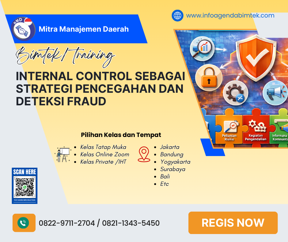 Training Internal Control sebagai Strategi Pencegahan dan Deteksi Fraud