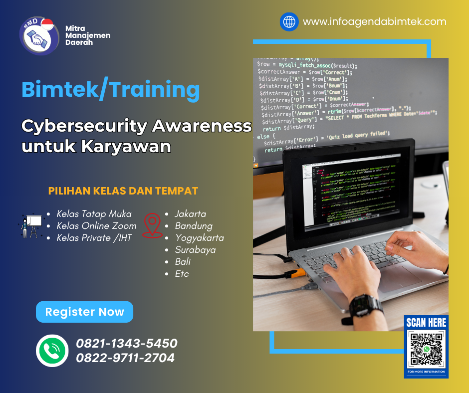 Training Cybersecurity Awareness untuk Karyawan